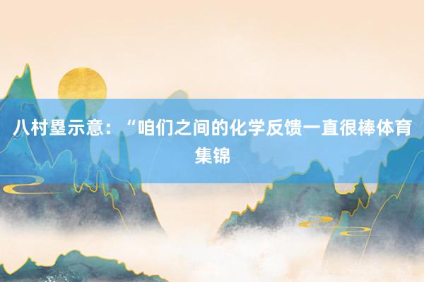 八村塁示意：“咱们之间的化学反馈一直很棒体育集锦