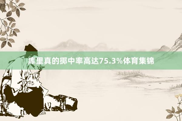 库里真的掷中率高达75.3%体育集锦