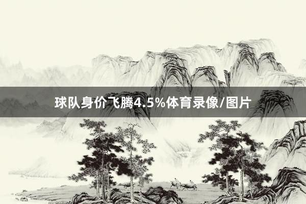 球队身价飞腾4.5%体育录像/图片