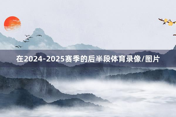 在2024-2025赛季的后半段体育录像/图片