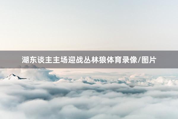 湖东谈主主场迎战丛林狼体育录像/图片